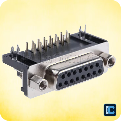 DB15 Female PCB Mount Right-Angle Connector (R/A) – Serial & Video Interface DB15 Female PCB Mount Right-Angle Connector (R/A) – Serial & Video Interface